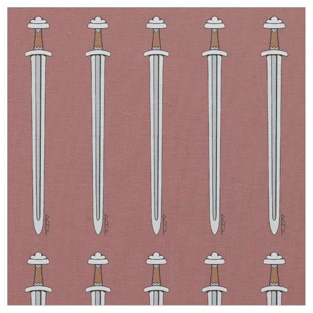 Viking Sword Stoff (Nahaufnahme)