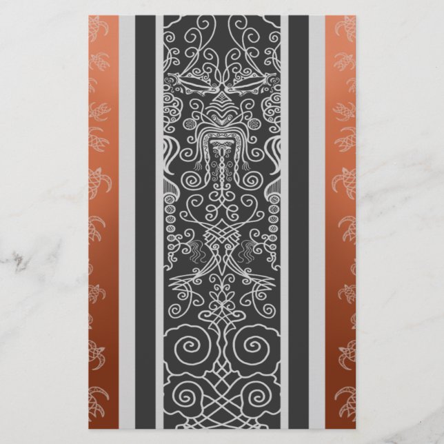 Viking Tattoo Briefpapier (Vorderseite)