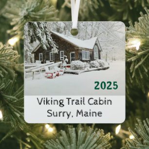 Viking Trail Weihnachtsbaumschmuck Ornament Aus Metall