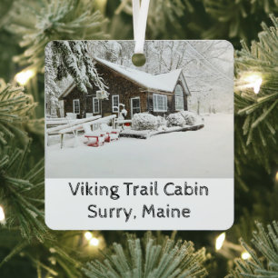 Viking Trail Weihnachtsfeier Ornament Aus Metall
