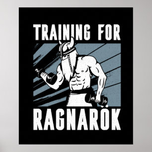Viking Training für Ragnarok Poster