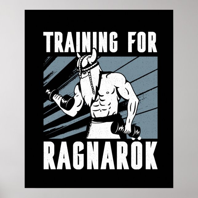 Viking Training für Ragnarok Poster (Vorne)