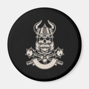 Viking Valhalla Norse Mythology Ax Norwegen Gesche Magnet