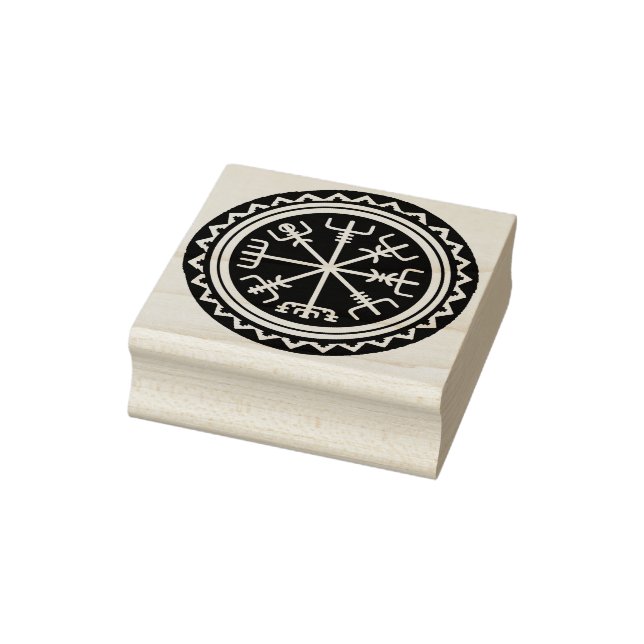 Viking Vegvisier Design Gummi Briefmarke Tool Gummistempel (Stempel)