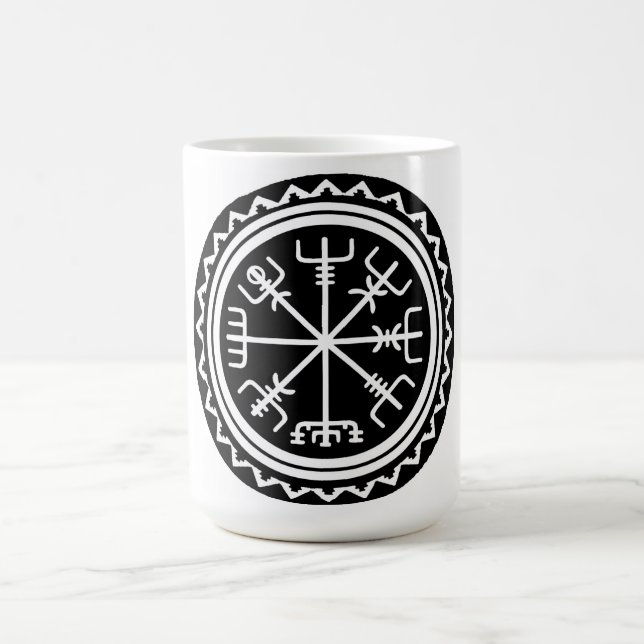 Viking Vegvisir Compass Tasse (Mittel)