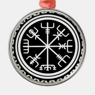 Viking Vegvisir Nautical Compass Ornament Aus Metall