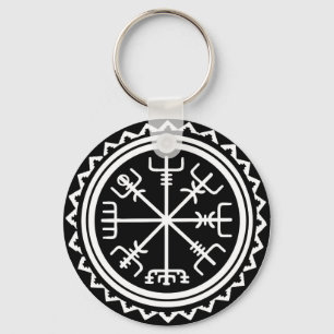 Viking Vegvisir Nautical Compass Schlüsselanhänger