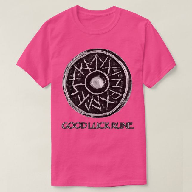 Viking Viel Glück Charm T-Shirt (Design vorne)
