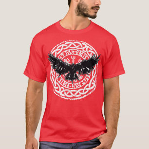 Viking Vikings Nordic Nordic Skandinavien Raven Ve T-Shirt