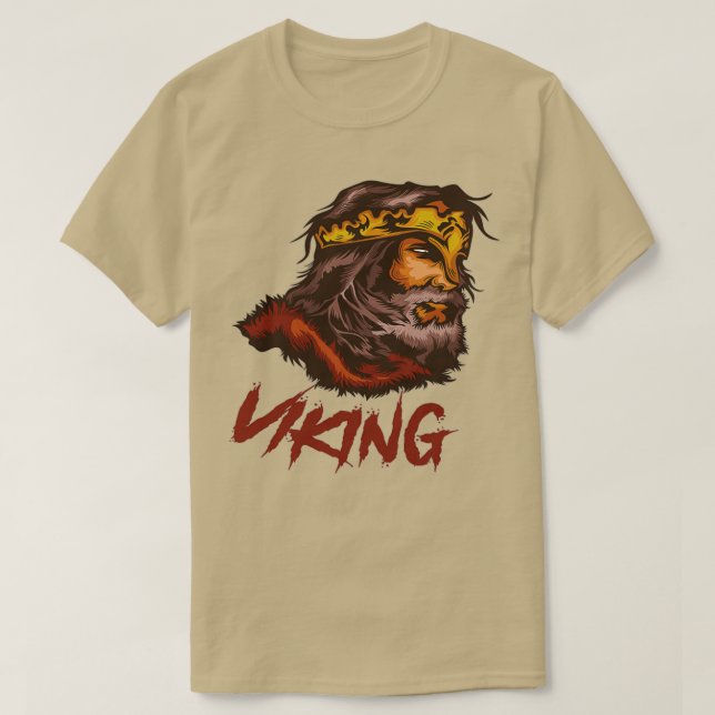 Viking Vikings Valhalla Geschenk T-Shirt (Design vorne)