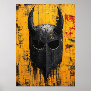 Viking War Helm - Nordic Warrior Legacy Poster