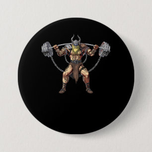Viking Warrior Fitness Weight Lifting Button