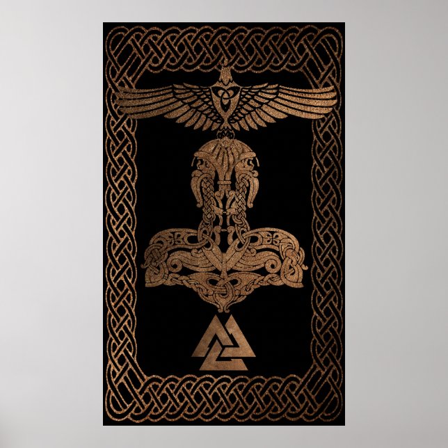 Viking Warrior Poster (Vorne)