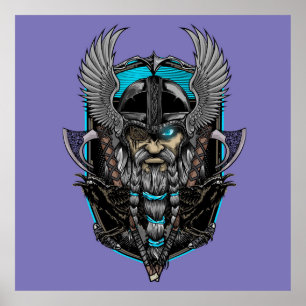 Viking Warrior Poster
