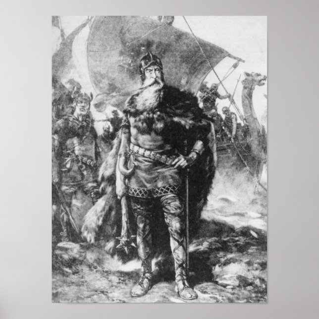 Viking Warrior Poster (Vorne)