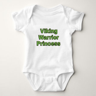 Viking Warrior Princess Baby Strampler