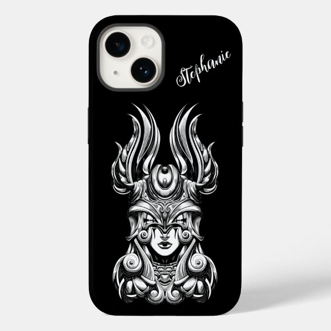Viking Warrior Princess Case-Mate iPhone Hülle (Rückseite)