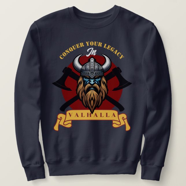 Viking Warrior Sweatshirt (Design vorne)