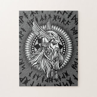 Viking Warrior Winged Helmet Puzzle