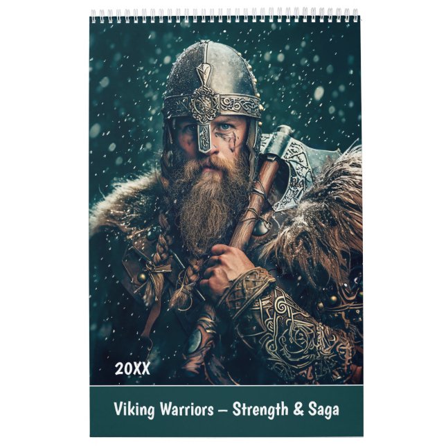 Viking Warriors – Strength & Saga Kalender (Titelbild)