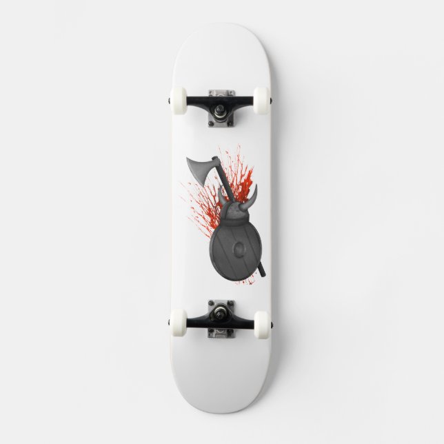 Viking Weapons Skateboard (Vorderseite)