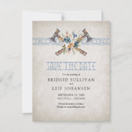 Viking Wedding Save The Date