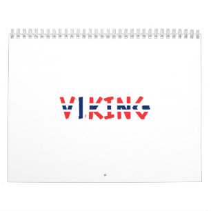 Viking Wikinger Norwegen - Geschenk-Idee Kalender