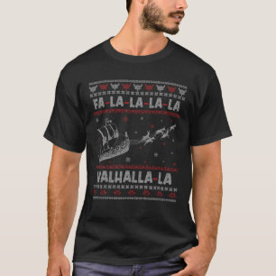 Viking Winter Schnee Funny Weihnachten Weihnachtsf T-Shirt