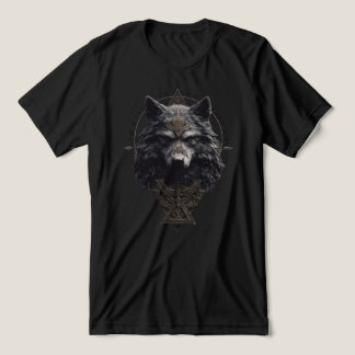 Viking Wolf Fenrir T-Shirt Tri-Blend Shirt