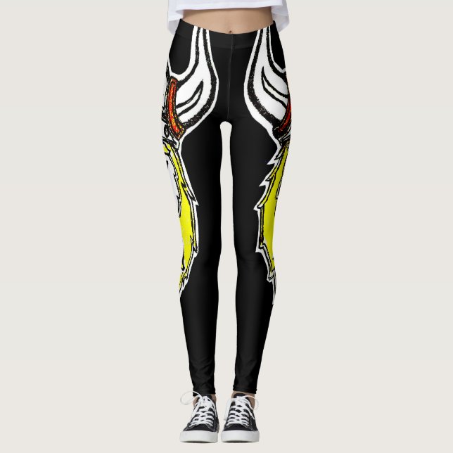 Viking Workout Yoga-Leggings Leggings (Vorderseite)