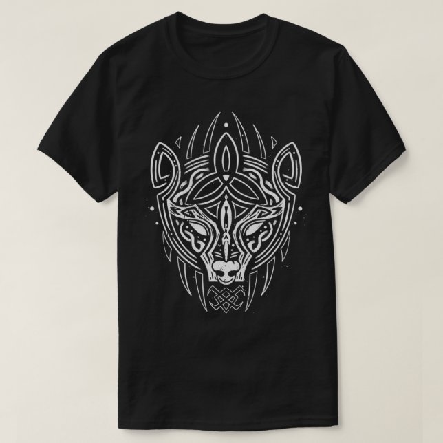 Vikings Bear Norse Mythology T-Shirt (Design vorne)