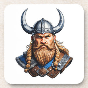 Vikings Nordic Man Getränkeuntersetzer