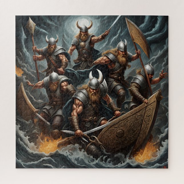 Vikings Puzzle (Vertikal)
