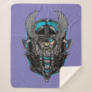Vikings Sherpa Blanket Sherpadecke