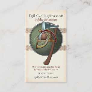 Vikings Visitenkarten Visitenkarte