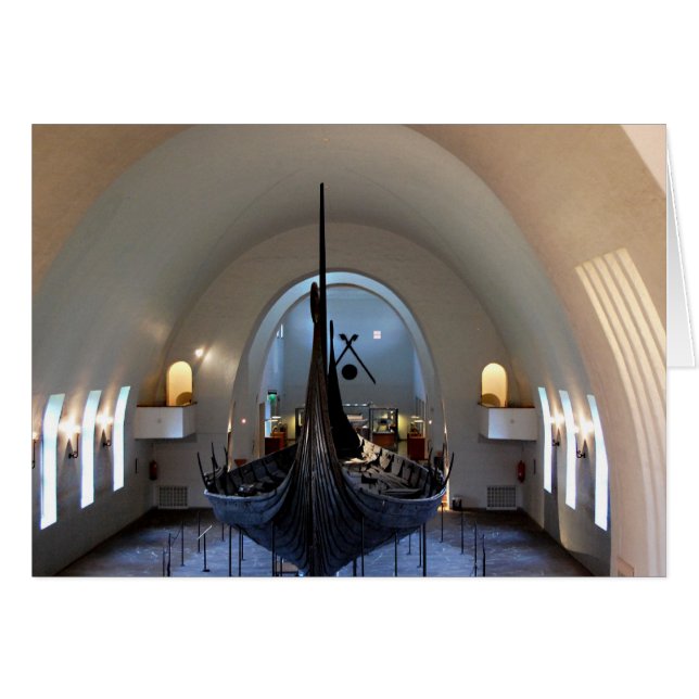 vikingskiphuset Karte (Vorderseite (Horizontal))