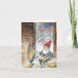 Vikta julkort feiertagskarte