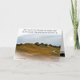 Vikta kort — Kungshögarna Karte