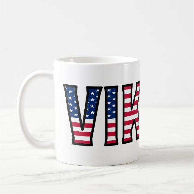 Viktor Name Vorname USA styled Tasse Kaffeetasse (Links)