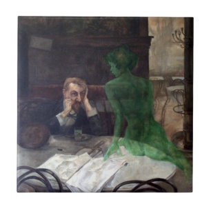 Viktor Oliva The Absinthe Drinker Fliese