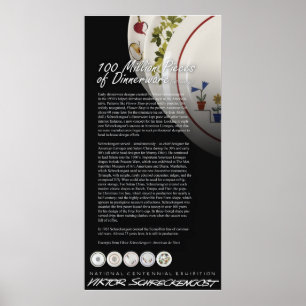 Viktor Schreckengost Dinnerware Legacy Poster