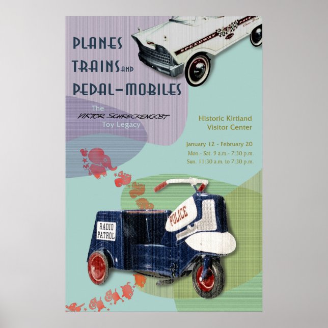 Viktor Schreckengost Toy Show Poster (Vorne)