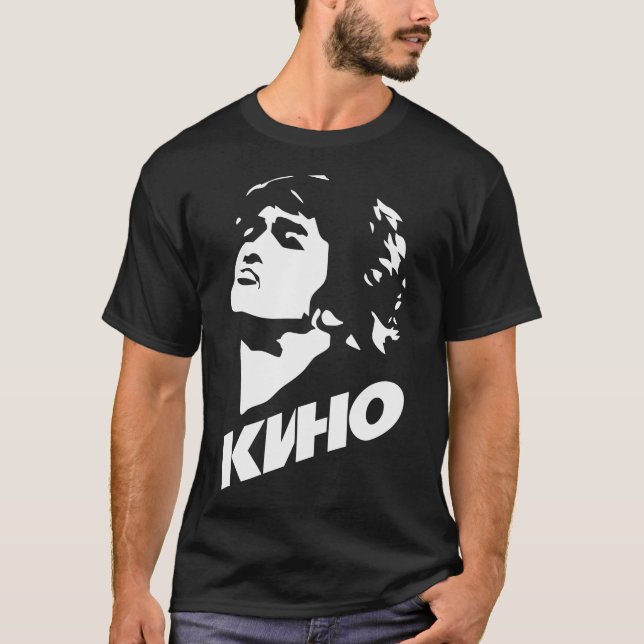 Viktor Tsoi (Виктор Цой) - Kino Classic T-Shirt (Vorderseite)