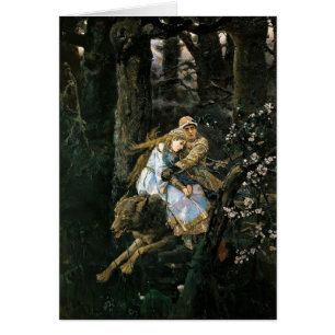 Viktor Vasnetsov- Iwan Tsarevich, der grauen Wolf