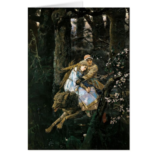 Viktor Vasnetsov- Iwan Tsarevich, der grauen Wolf (Vorne)