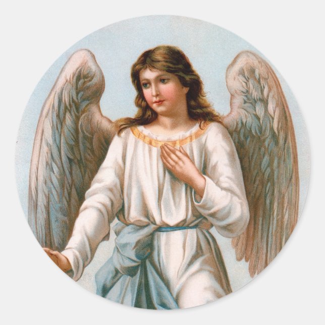 Viktorianisch Angel Stickers (Vorderseite)