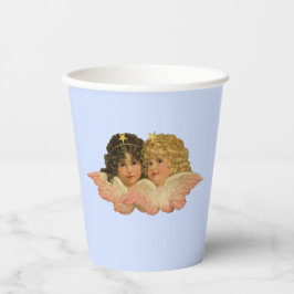 Viktorianisch Angels Baby Blue Pappbecher