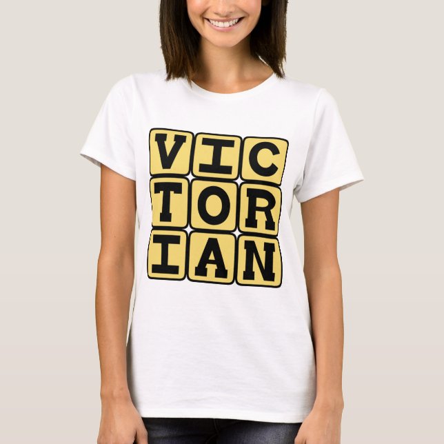Viktorianisch, architektonischer Stil T-Shirt (Vorderseite)