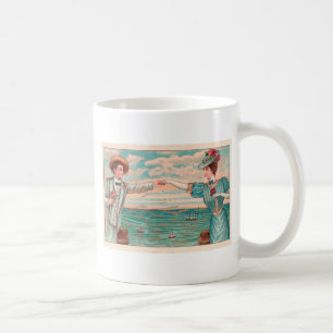 Viktorianisch Beach Liebe Dressy Ocean Wedple Tasse