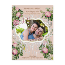 Viktorianisch Bush Garden Wedding Danke